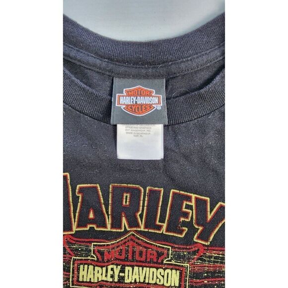 Harley-Davidson Killer Creek Authentic T-Shirt Black XL - Picture 3 of 9